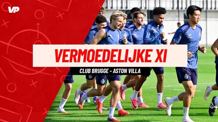 Vermoedelijke opstellingen Club Brugge en Aston Villa: Leko wisselt toch na Lommel-winst