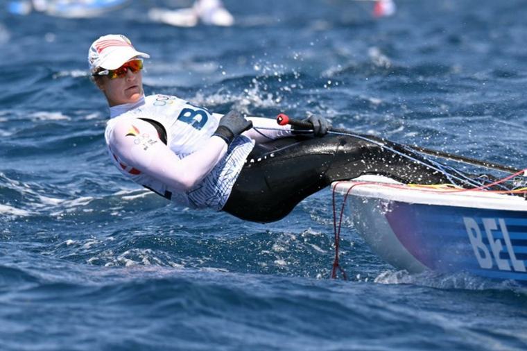 WK ILCA 6 - Emma Plasschaert op tweede plaats na openingsdag