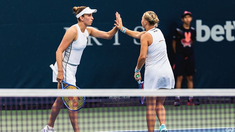 einde 0 2 US Open In het dubbelspel blijft Elise Mertens wel overeind op US Open met plek in kwartfinales