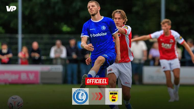 OFFICIEEL: KAA Gent leent Asselman uit aan SC Cambuur