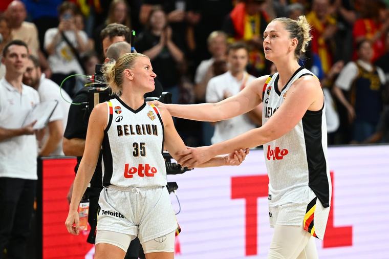 Départ réussi pour les Belgian Cats au Mondial : Meesseman et Vanloo remettent la fusée belge sur orbite