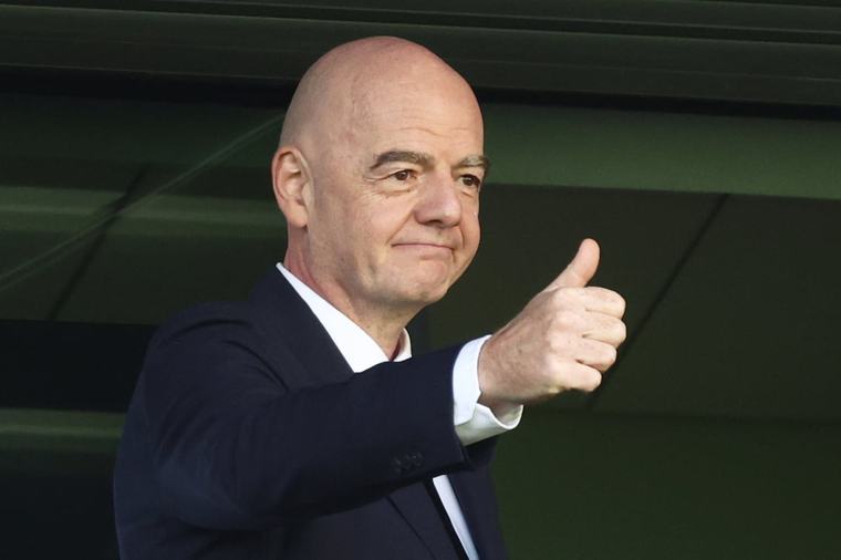 Infantino reste candidat à sa propre succession à la tête de la Fifa : "Cela n'a évidemment pas changé"