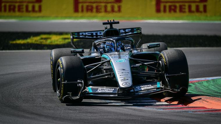 F1 Italie : Russell s’adjuge la deuxième séance d’essais libres devant Leclerc