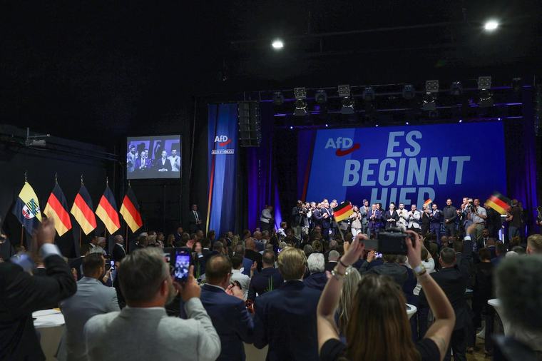 L'AfD, parti d'extrême-droite, l'emporte mais ne décroche pas la majorité absolue en Saxe-Anhalt