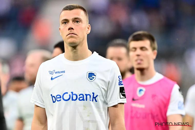 Erenbjerg over concurrentiestrijd met Heymans bij KRC Genk: "Daan is een topspeler"
