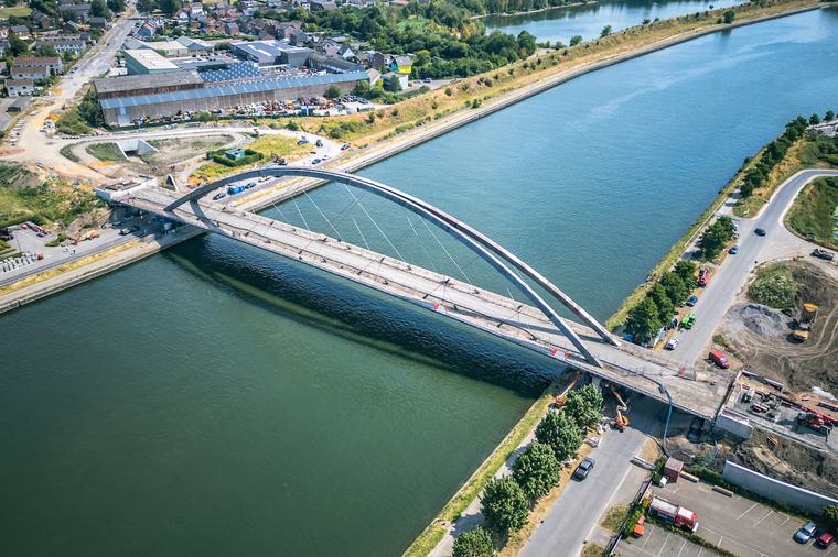 Le pont de Hermalle-sous-Argenteau rouvert partiellement aux cyclistes et aux piétons