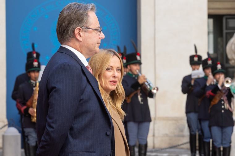 Asile et migration: De Wever et Meloni plaident ensemble pour un renforcement de la frontière sud de l'UE