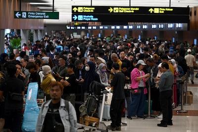 Opnieuw vluchten rond Jakarta opgeschort om vulkaanuitbarsting