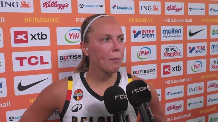 Julie Allemand très fatiguée depuis son retour avec les Cats : "C'est dur, mais je donne tout pour le pays"
