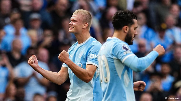 einde MCI 1 0 COV Premier League Haaland kroont zich opnieuw tot matchwinnaar: Manchester City behoudt perfect rapport met vlotte zege tegen Coventry