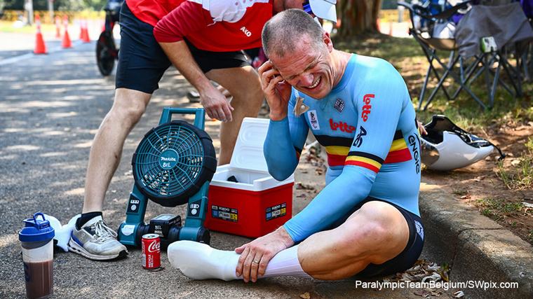 WK G-wielrennen Ewoud Vromant zorgt met brons voor tweede Belgische medaille op WK G-wielrennen, debutant Julie Debock wordt 7e