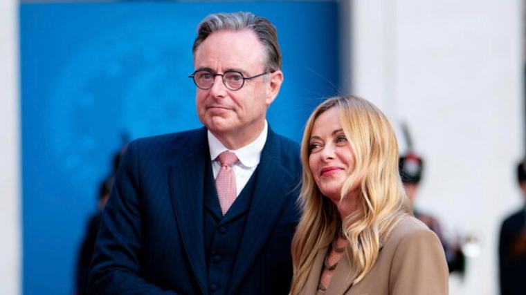 De Wever en Meloni dringen aan op strengere beveiliging van de zuidgrens van de EU