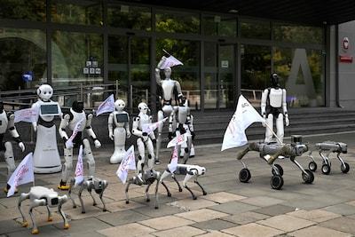 Robots betogen tegen kunstmatige intelligentie in Polen