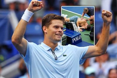 “Ik stond heel dicht bij opgave”: Alexander Blockx bijt door de pijn en plaatst zich na “wondermiddel” als eerste Belgische man voor kwartfinale op US Open