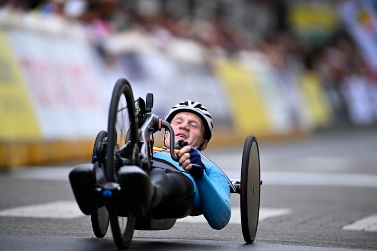 WK G-wielrennen - Goud voor Marvin Odent in tijdrit, Tim Celen eindigt als vierde