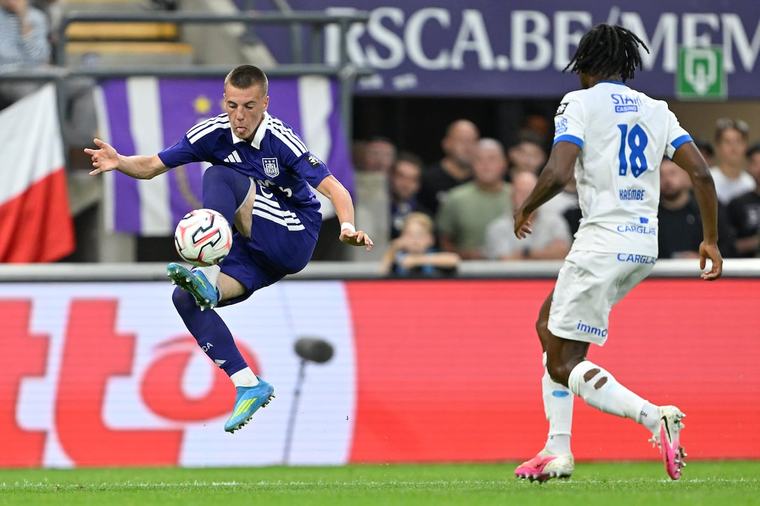 Le bulletin d’Anderlecht : Ojea le seul avec quelques jolis gestes, Pétrot très solide en défense, Winkler aussi mauvais qu’Antman
